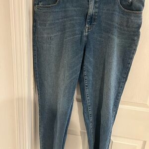 Talbots Classic Straight Leg Jeans in Denim Blue